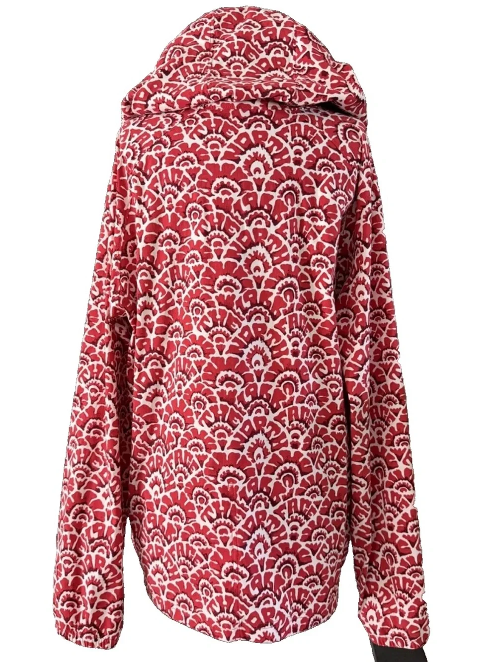 The North Face Printed Class V Pullover Jacket Men’s Red Size L EUC